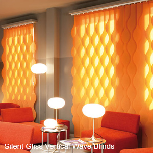 Silent Gliss Wave Vertical Blinds